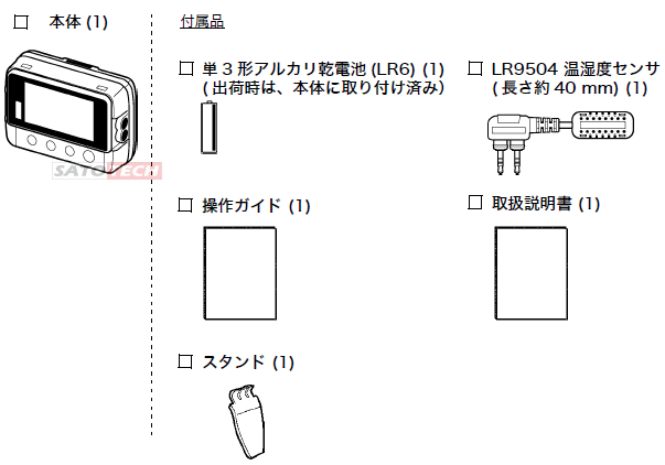 温湿度ロガーLR5001【HIOKIデータミニ】