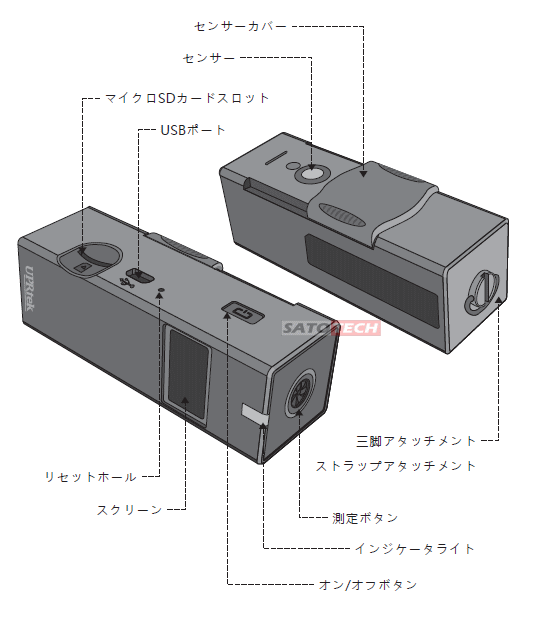 LED分光放射温度計スペクトロナビMK-350D