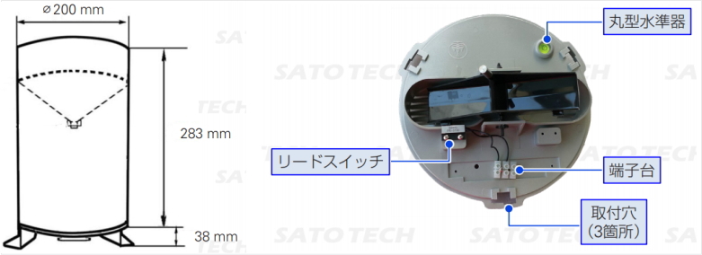 雨量計データロガーシステム MJ-AME-SD01