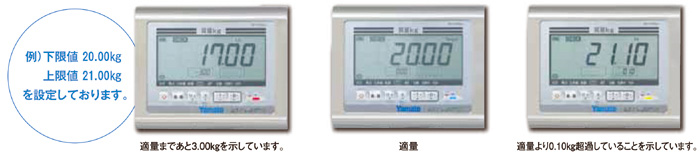 「あと何kg?」が一目で判る