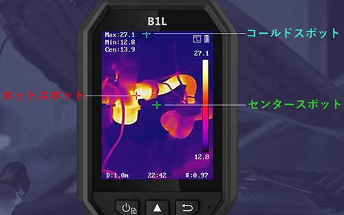 温度測定プリセット