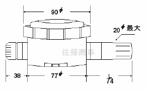 温湿度変換器トランスミッターTRHMJ-303